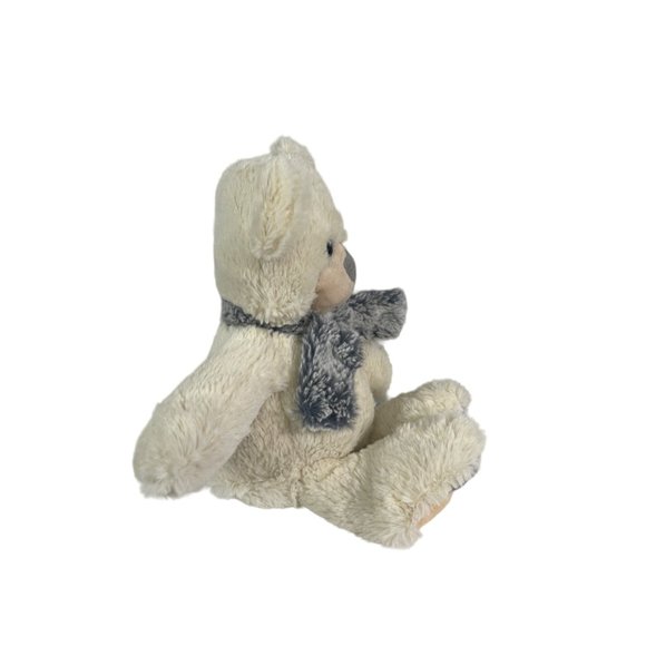 Animal Adventure Cream Bear Gray Grey Winter Scarf Plush Soft Toy Stuffed 2017 - Picture 6 of 8
